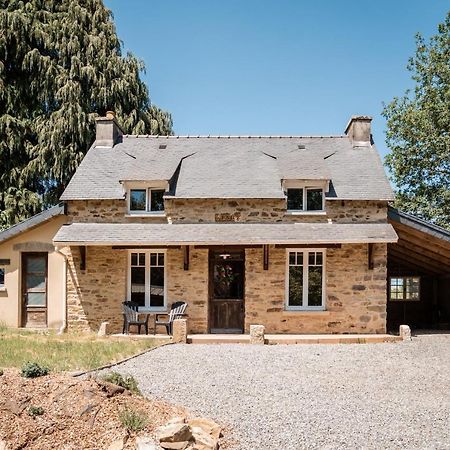 Cottage Breton - Gite De Charme En Centre Finistere Plonévez-du-Faou Exteriör bild