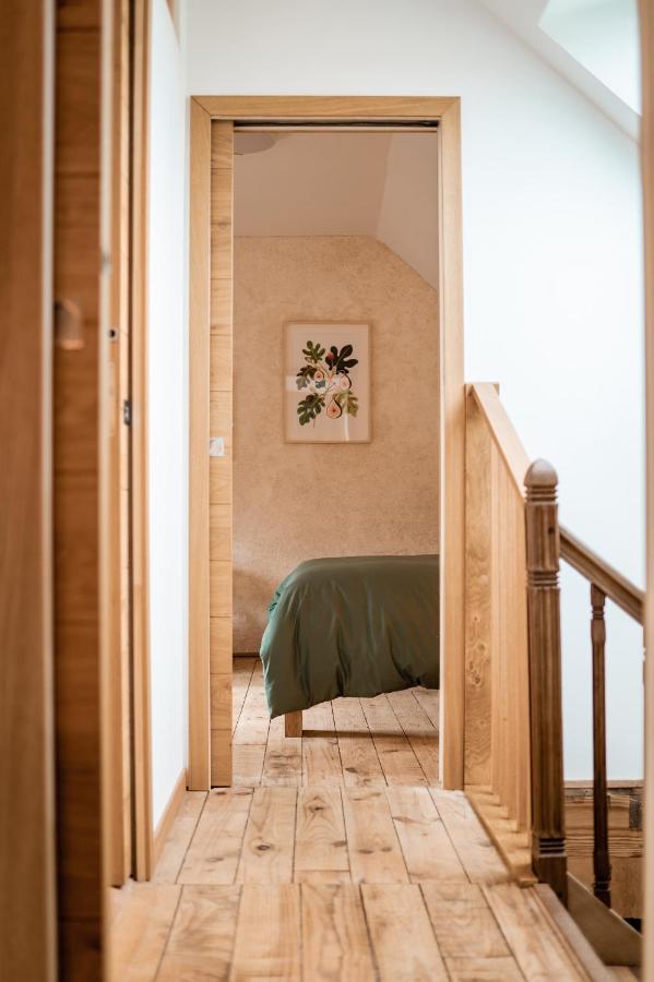 Cottage Breton - Gite De Charme En Centre Finistere Plonévez-du-Faou Exteriör bild