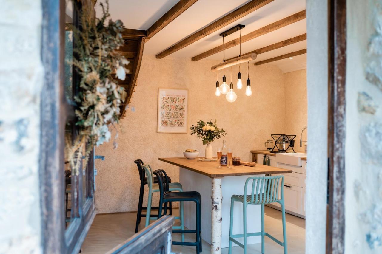 Cottage Breton - Gite De Charme En Centre Finistere Plonévez-du-Faou Exteriör bild