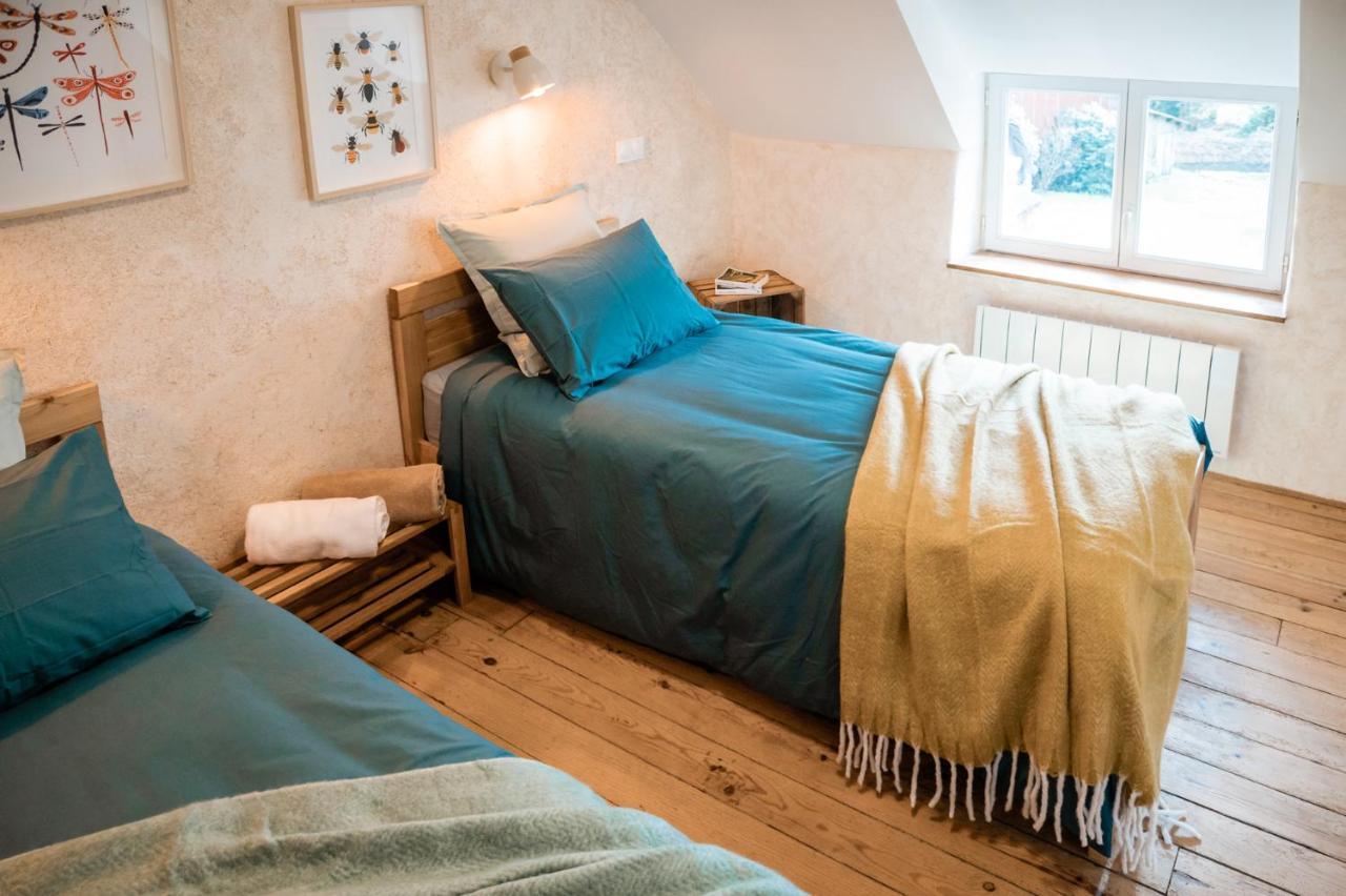 Cottage Breton - Gite De Charme En Centre Finistere Plonévez-du-Faou Exteriör bild