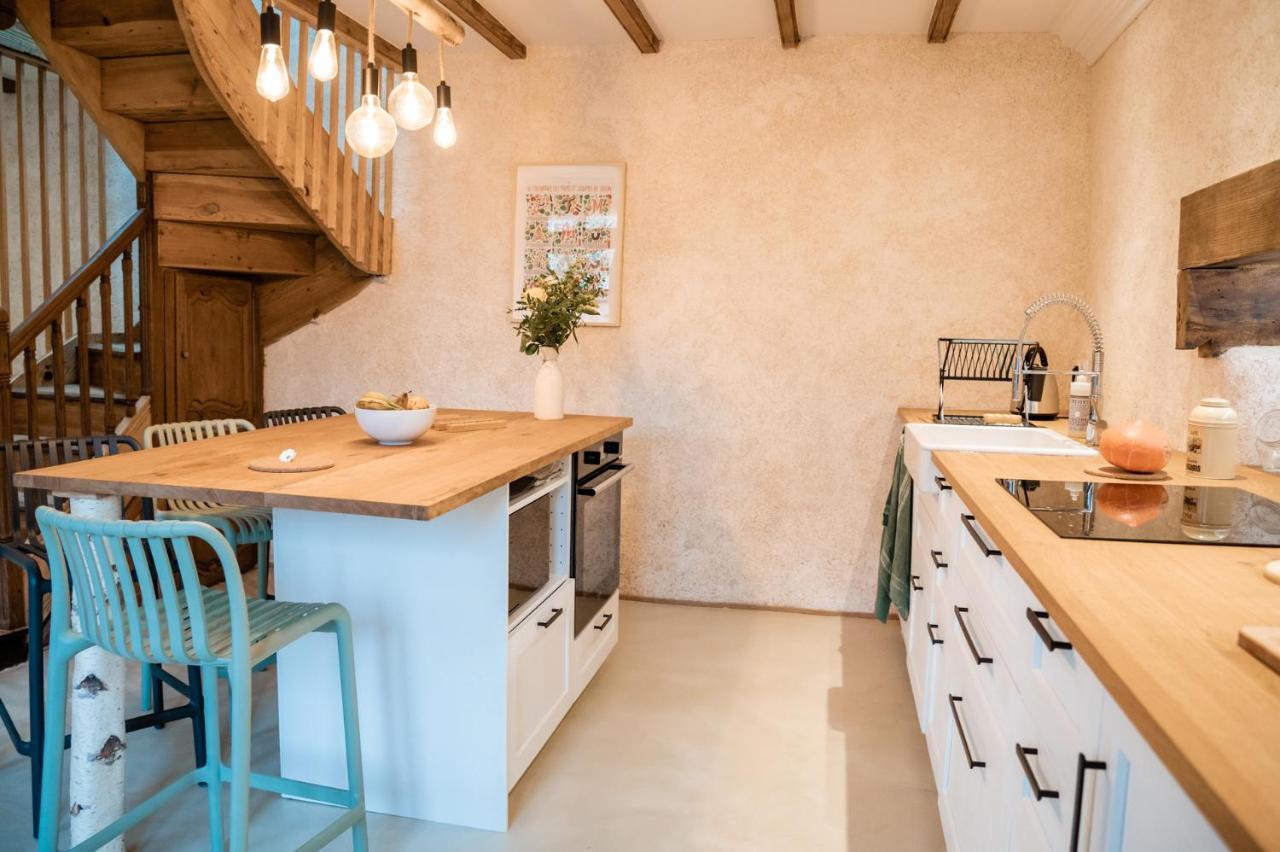 Cottage Breton - Gite De Charme En Centre Finistere Plonévez-du-Faou Exteriör bild